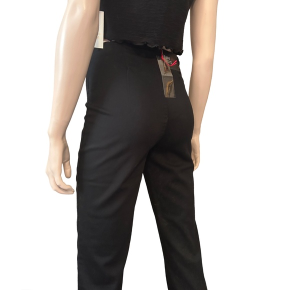 Jeanne Beker Bekky Jegging Skinny Jeans Pants Black with FREE Crop Top Add On - Picture 7 of 16